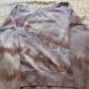 Purple Tie Dye Crewneck (Kids)